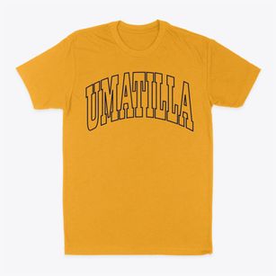 Umatilla Oregon Trendy Block Classic Dad T-Shirt