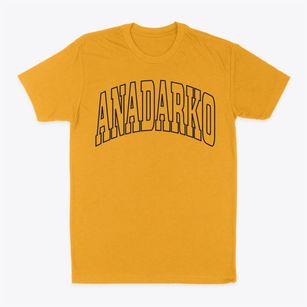 Anadarko Oklahoma Trendy Block Classic Dad T-Shirt