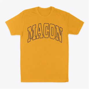 Macon Missouri Trendy Block Classic Dad T-Shirt