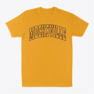 Mocksville North Carolina Trendy Block Classic Dad T-Shirt