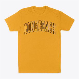 Long Beach California Trendy Block Classic Dad T-Shirt