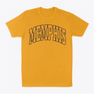 Memphis Florida Trendy Block Classic Dad T-Shirt