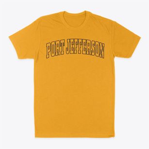 Port Jefferson New York Trendy Block Classic Dad T-Shirt