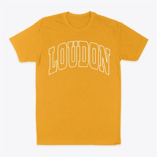 Loudon New Hampshire Trendy Block Classic Dad T-Shirt