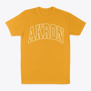 Akron Pennsylvania Trendy Block Classic Dad T-Shirt