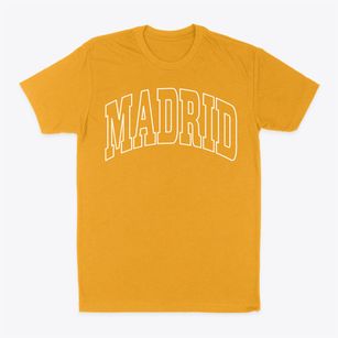 Madrid New York Trendy Block Classic Dad T-Shirt