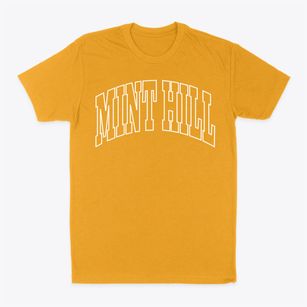 Mint Hill North Carolina Trendy Block Classic Dad T-Shirt