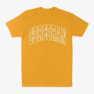 Corcoran California Trendy Block Classic Dad T-Shirt