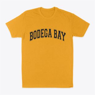 Bodega Bay California Varsity Classic Dad T-Shirt