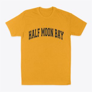 Half Moon Bay California Varsity Classic Dad T-Shirt