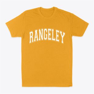 Rangeley Maine Varsity Classic Dad T-Shirt