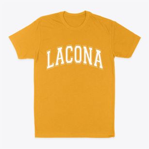 Lacona New York Varsity Classic Dad T-Shirt