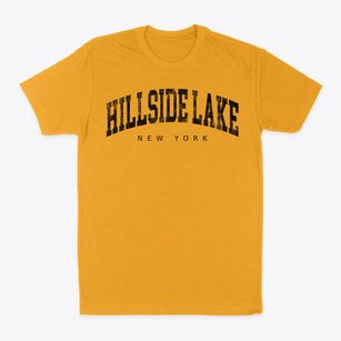 Hillside Lake New York Urban Vibe Classic Dad T-Shirt