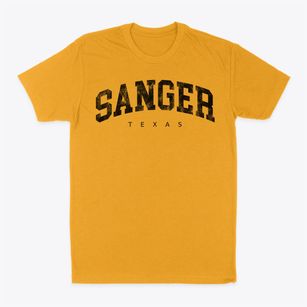 Sanger Texas Urban Vibe Classic Dad T-Shirt