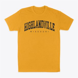 Highlandville Missouri Urban Vibe Classic Dad T-Shirt