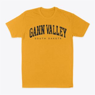 Gann Valley South Dakota Urban Vibe Classic Dad T-Shirt