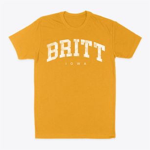 Britt Iowa Urban Vibe Classic Dad T-Shirt