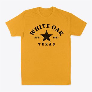 White Oak Texas Star Classic Dad T-Shirt