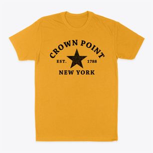 Crown Point New York Star Classic Dad T-Shirt