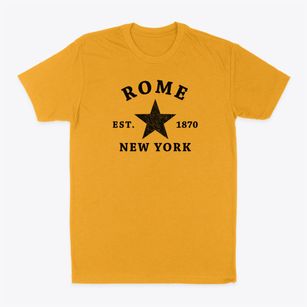 Rome New York Star Classic Dad T-Shirt