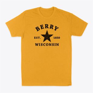 Berry Wisconsin Star Classic Dad T-Shirt