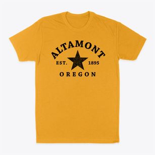 Altamont Oregon Star Classic Dad T-Shirt