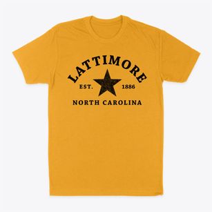 Lattimore North Carolina Star Classic Dad T-Shirt