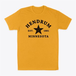 Hendrum Minnesota Star Classic Dad T-Shirt