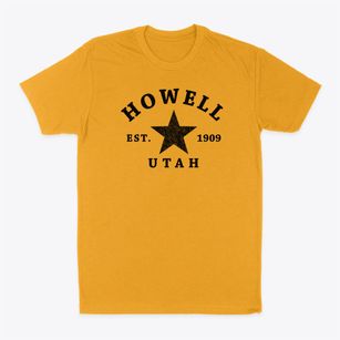Howell Utah Star Classic Dad T-Shirt