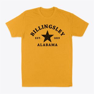 Billingsley Alabama Star Classic Dad T-Shirt