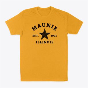 Maunie Illinois Star Classic Dad T-Shirt