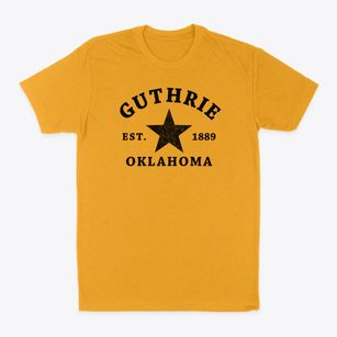 Guthrie Oklahoma Star Classic Dad T-Shirt