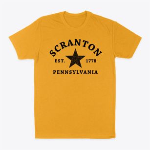 Scranton Pennsylvania Star Classic Dad T-Shirt