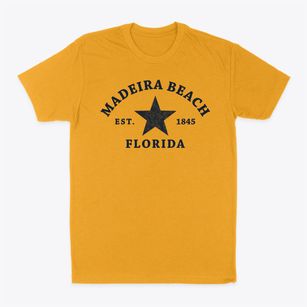 Madeira Beach Florida Star Classic Dad T-Shirt