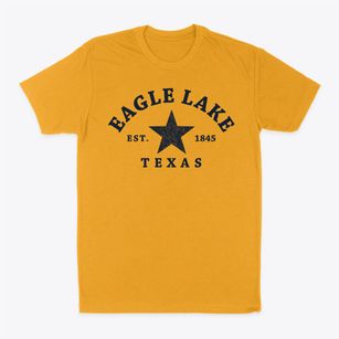 Eagle Lake Texas Star Classic Dad T-Shirt