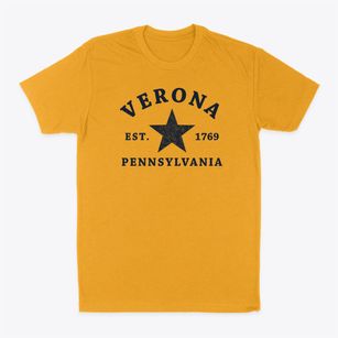 Verona Pennsylvania Star Classic Dad T-Shirt