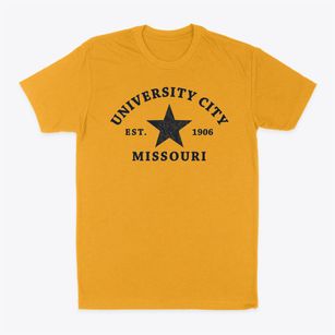 University City Missouri Star Classic Dad T-Shirt