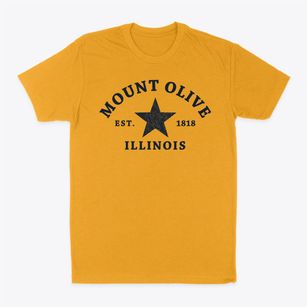 Mount Olive Illinois Star Classic Dad T-Shirt