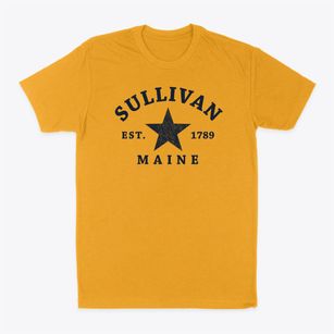 Sullivan Maine Star Classic Dad T-Shirt