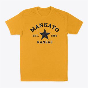 Mankato Kansas Star Classic Dad T-Shirt
