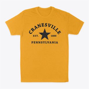 Cranesville Pennsylvania Star Classic Dad T-Shirt