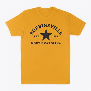 Robbinsville North Carolina Star Classic Dad T-Shirt