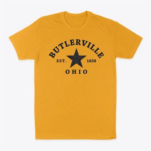 Butlerville Ohio Star Classic Dad T-Shirt
