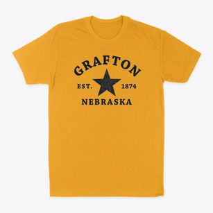 Grafton Nebraska Star Classic Dad T-Shirt