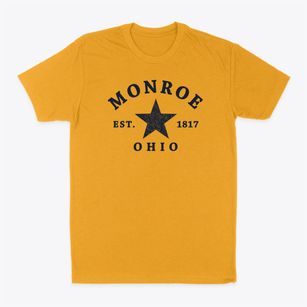 Monroe Ohio Star Classic Dad T-Shirt