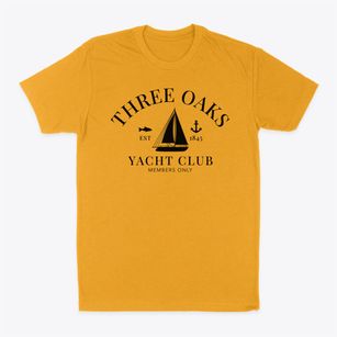 Three Oaks Florida Yacht Club Classic Dad T-Shirt