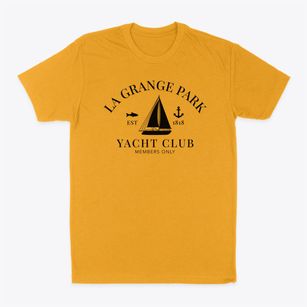 La Grange Park Illinois Yacht Club Classic Dad T-Shirt