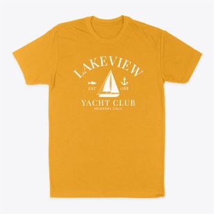 Lakeview New York Yacht Club Classic Dad T-Shirt