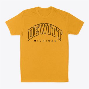 Dewitt Michigan Inline Classic Dad T-Shirt