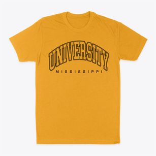 University Mississippi Inline Classic Dad T-Shirt